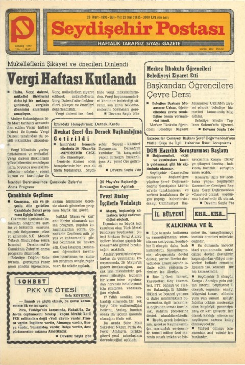 PKK ve Ötesi - Seydişehir Postası I 1995