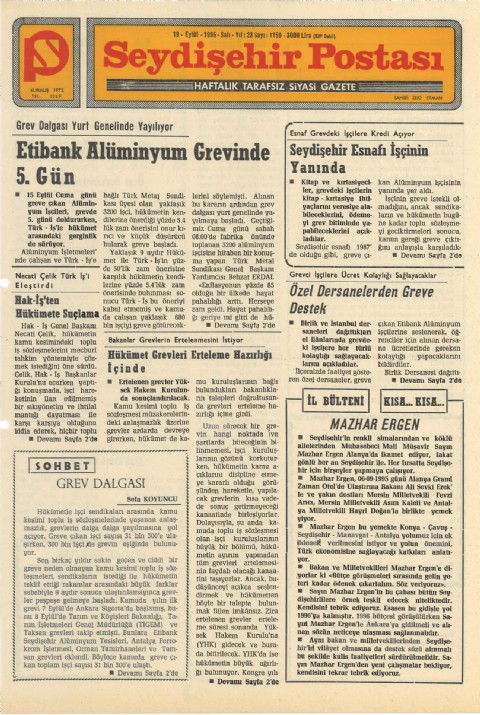 Grev Dalgası - Seydişehir Postası I 1995