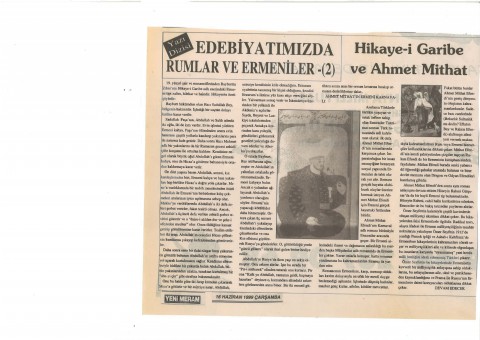 EDEBİYATIMIZDA RUMLAR VE ERMENİLER (2)