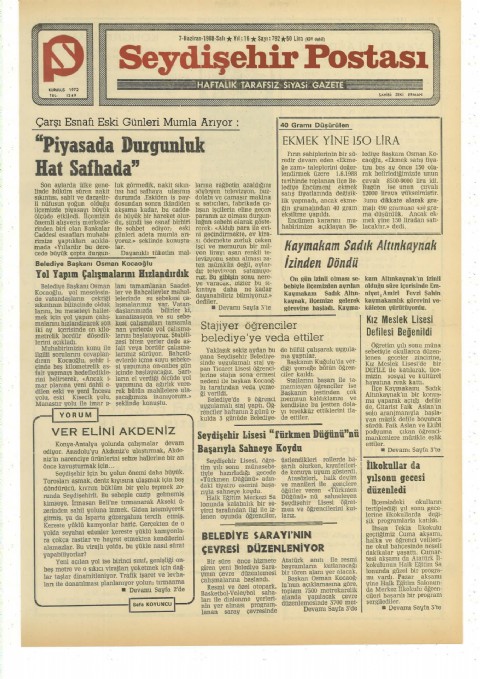 Ver Elini Akdeniz - Seydişehir Postası I 1988