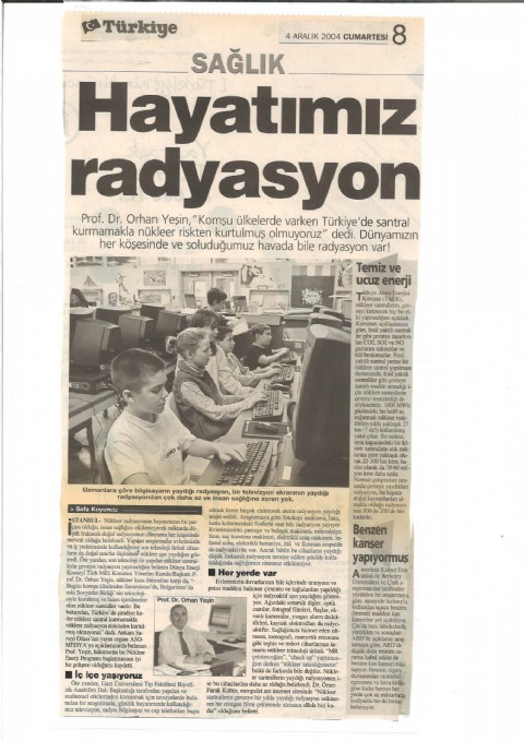 Hayatımız Radyasyon