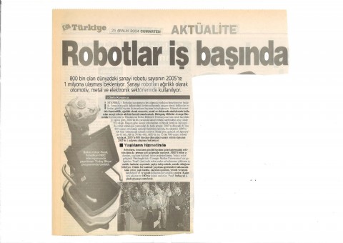 Robotlar İş Başında