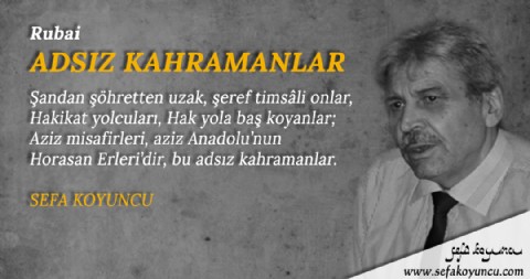 ADSIZ KAHRAMANLAR